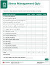 Stress Management Quiz Tearpad (599A) - page 1