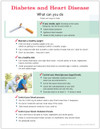Diabetes and Heart Disease Tear Sheet (604A) - back side