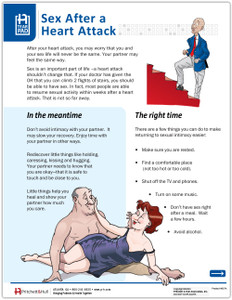 Sex After a Heart Attack Tear Sheet (607A) - front side