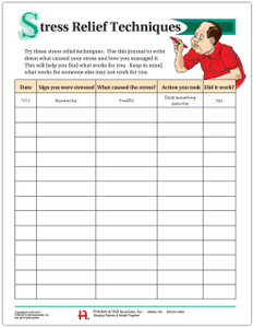 Stress Relief Techniques Tearpad (617) - page 1