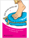 Socks Off Poster (352A) - front side