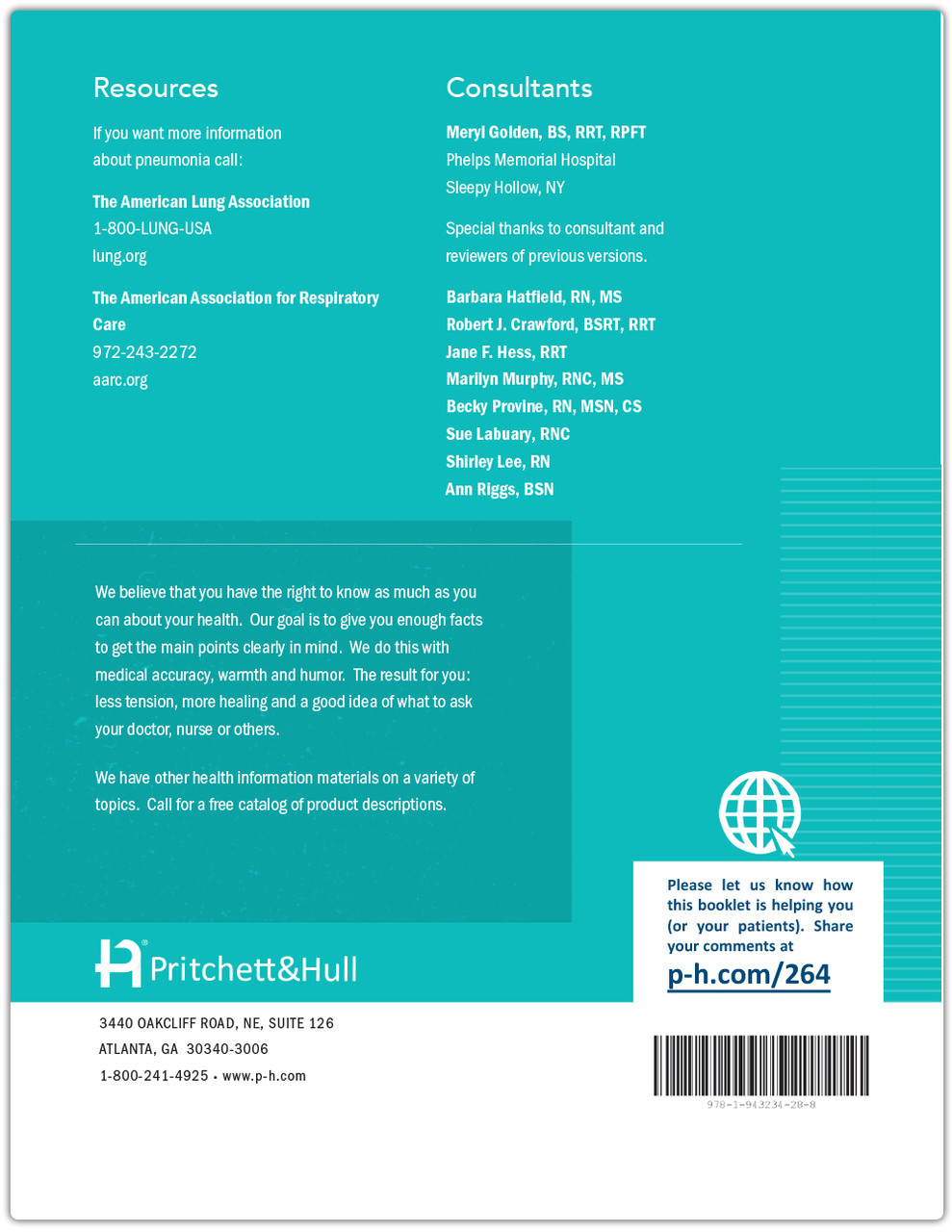 Pneumonia (Pack of 25) Pritchett and Hull