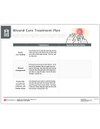 Wound Care Treatment Plan Tearpad (50 sheets per pad) (558) - front side