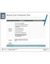 Wound Care Treatment Plan Tearpad (50 sheets per pad) (558) - back side