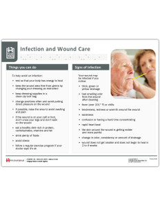 Infection and Wound Care Tearpad (50 sheets per pad) (560) - front side