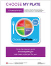 Weight Control and Nutrition Tear sheet (615) - Choose My Plate