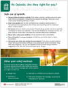 Safe Use of Opioids Tearpad (50 sheets per pad) (616) - back side