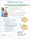 COPD Action Plan Tearpad (50 sheets per pad) (651) - back side
