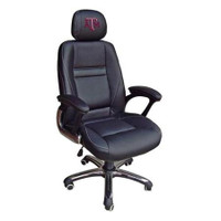 Texas A&M Aggies Head Coach Full Leather Office Chair