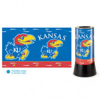 Kansas Jayhawks Rotating Team Lamp
