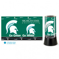 Michigan State Spartans Rotating Team Lamp
