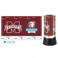 Mississippi State Bulldogs Rotating Team Lamp