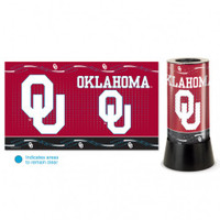 Oklahoma Sooners Rotating Team Lamp