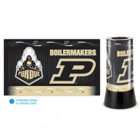 Purdue Boilermakers Rotating Team Lamp