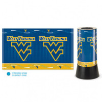 West Virginia Mountaineers Rotating Team Lamp