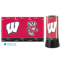 Wisconsin Badgers Rotating Team Lamp