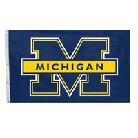 Michigan Wolverines NCAA 3x5 Team Flag