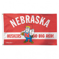 Nebraska Cornhuskers NCAA 3x5 Team Flag
