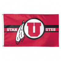 Utah Utes NCAA 3x5 Team Flag