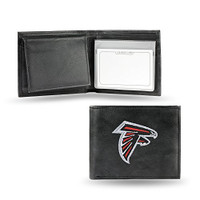 Atlanta Falcons Embroidered Billfold Leather Wallet