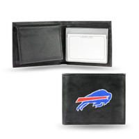 Buffalo Bills Embroidered Billfold Leather Wallet