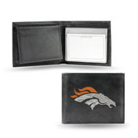 Denver Broncos Embroidered Billfold Leather Wallet
