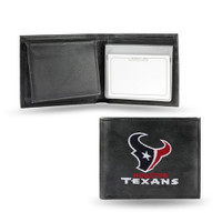 Houston Texans Embroidered Billfold Leather Wallet