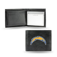 San Diego Chargers Embroidered Billfold Leather Wallet