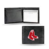 Boston Red Sox Embroidered Billfold Leather Wallet