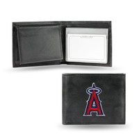Los Angeles Angels Embroidered Billfold Leather Wallet