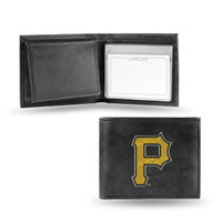 Pittsburgh Pirates Embroidered Billfold Leather Wallet