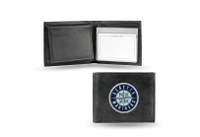 Seattle Mariners Embroidered Billfold Leather Wallet