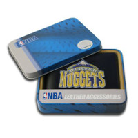 Denver Nuggets Embroidered Billfold Leather Wallet