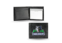 Minnesota Timberwolves Embroidered Billfold Leather Wallet