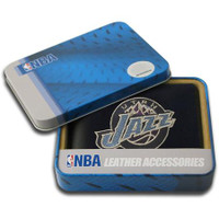 Utah Jazz Embroidered Billfold Leather Wallet