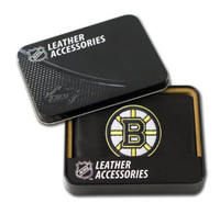 Boston Bruins Embroidered Billfold Leather Wallet