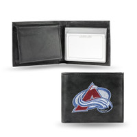 Colorado Avalanche Embroidered Billfold Leather Wallet
