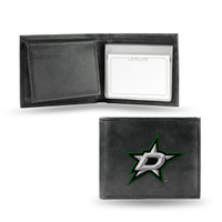 Dallas Stars Embroidered Billfold Leather Wallet