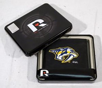 Nashville Predators Embroidered Billfold Leather Wallet