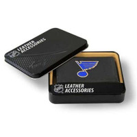 St. Louis Blues Embroidered Billfold Leather Wallet