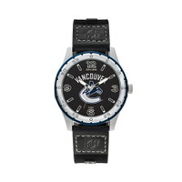Vancouver Canucks Team Leather Watch by Sparo