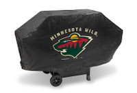 Minnesota Wild Deluxe Barbecue Grill Cover