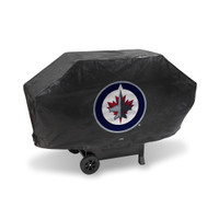 Winnipeg Jets Deluxe Barbecue Grill Cover