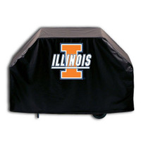 Illinois Fighting Illini Deluxe Barbecue Grill Cover