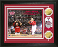 Todd Frazier 2015 MLB Home Run Derby Champion Gold Coin Photo Mint LE 5000