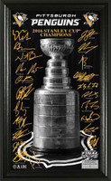  Pittsburgh Penguins 2016 NHL Stanley Cup Champions Signature Trophy