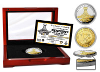   Pittsburgh Penguins 2016 Stanley Cup Champions Two-Tone Mint Coin LE 2,016