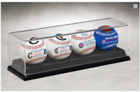   Chicago Cubs 2016 World Series Commemorative 4-Ball Set w/Logo Case LE 5000