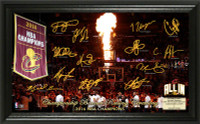   Cleveland Cavaliers 2016 Championship Banner Raising Signature Court LE