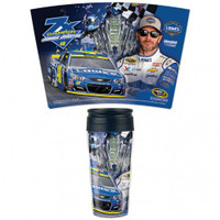 Jimmie Johnson 2016 NASCAR Sprint Cup Champion Contour Travel Mug 16 Oz
